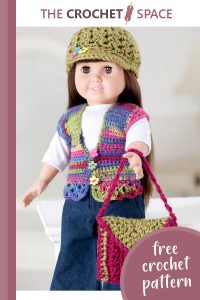 18 crocheted retro doll || editor
