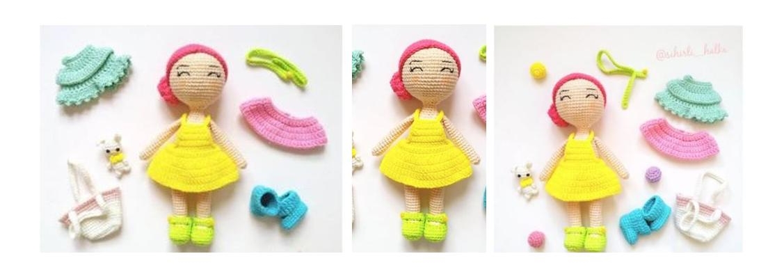 simple crochet doll