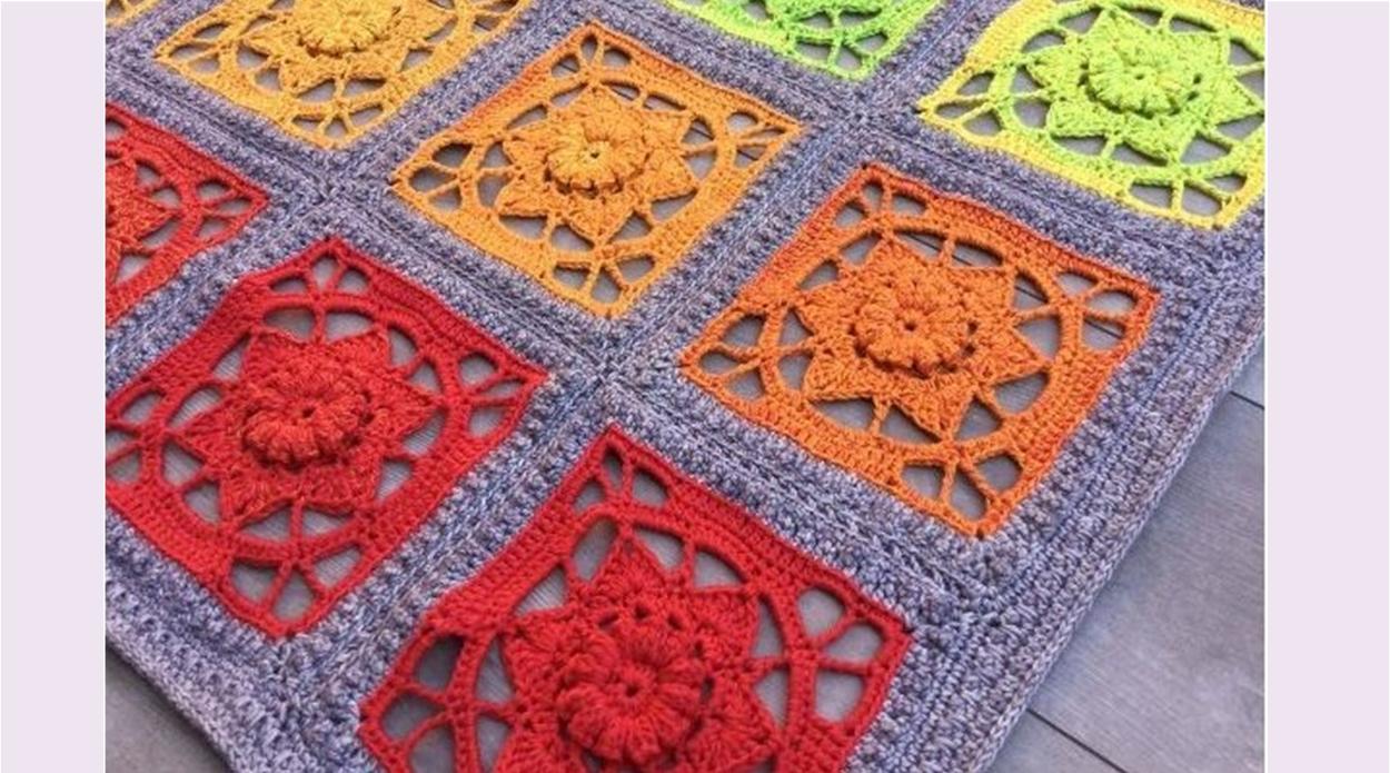 Super Sunset Crochet Blanket [FREE Crochet Pattern+Tutorial] The