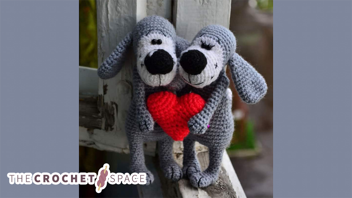 adorable boofle crocheted dog || editor