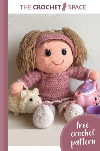 adorable crocheted big doll || editor