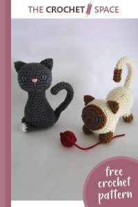 adorable crocheted kittens || editor