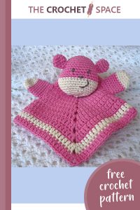 adorable crocheted teddy doudou || editor