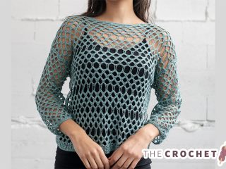 Airy Summer Crochet Top || The Crochet Space