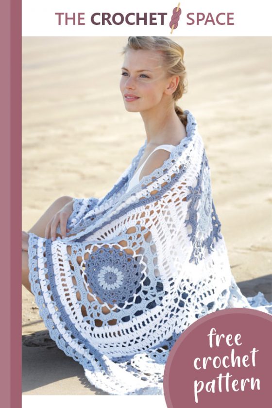 Amazing Porcelaine Crocheted Blanket [FREE Crochet Pattern] The Crochet ...