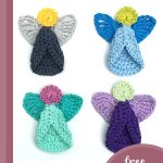 Atty*s Easy Crochet Angel || thecrochetspace.com
