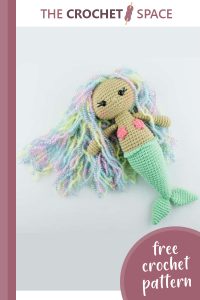 aurora mermaid crochet pattern || editor