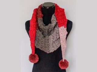 Autumn Chill Crochet Scarf