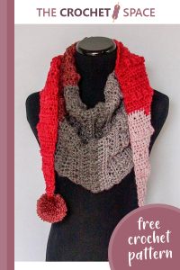 autumn chill crochet scarf || editor