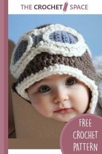 aviator crocheted hat for the entire family || editor
