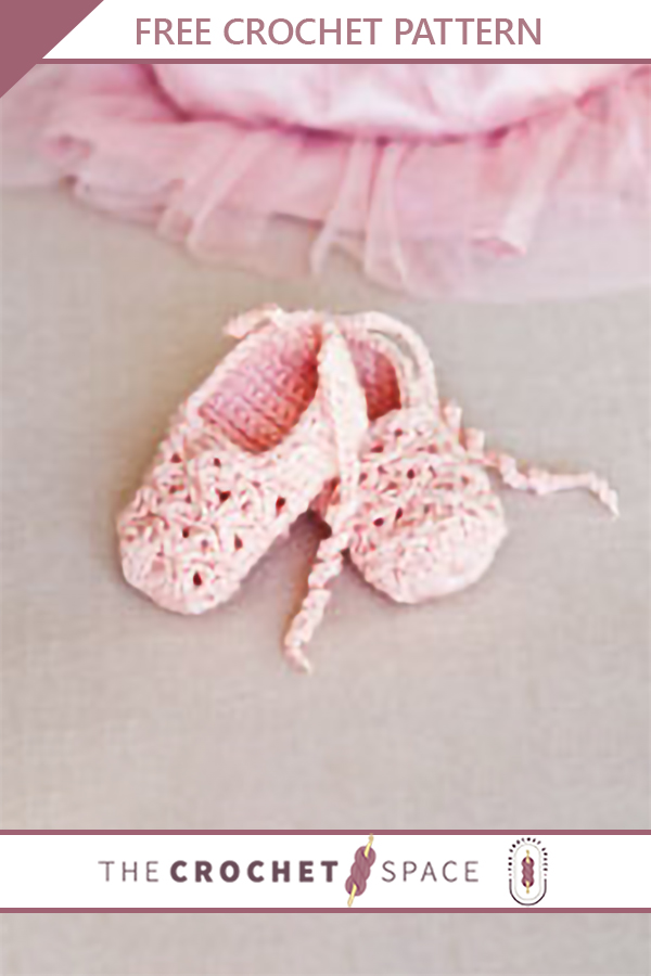 Baby Ballerina Crochet Slippers [FREE Crochet Pattern+Tut] The Crochet ...