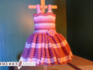 Baby's First Crochet Sundress || thecrochetspace.com