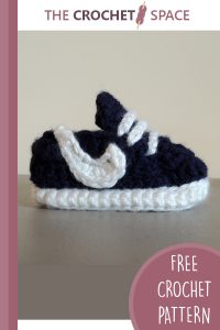 baby’s first crochet sneakers || editor