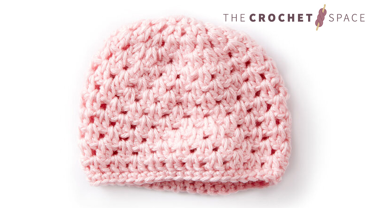 baby’s first crocheted cluster hat || editor