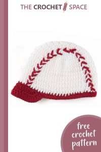 baseball crocheted training cap || editor
