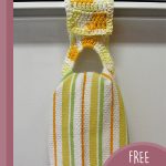 basic crocheted towel ring || editor