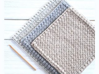 Bean Creek Crochet Dishcloth