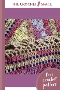 beautiful crocheted edge throw || editor