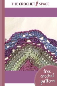beautiful crocheted edge throw || editor