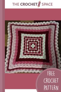 beautiful shells crocheted blanket || editor