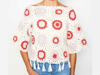 Betsy May Crochet Sweater || thecrochetspace.com