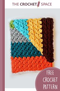 blanket stitch crocheted blanket || editor
