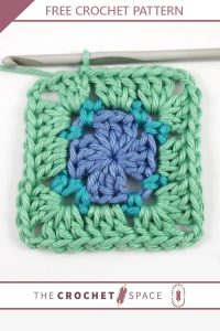 block stitch crochet square || editor