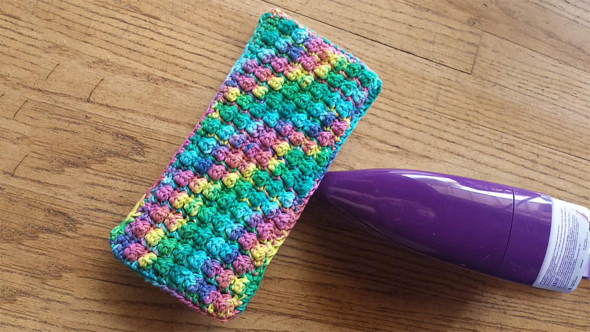 bobble swiffer crochet cover || editor