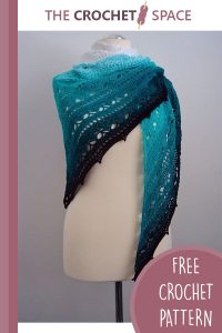 bruinen crocheted lace shawl || editor