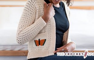Butterfly Crochet Cardigan Set || The Crochet Space