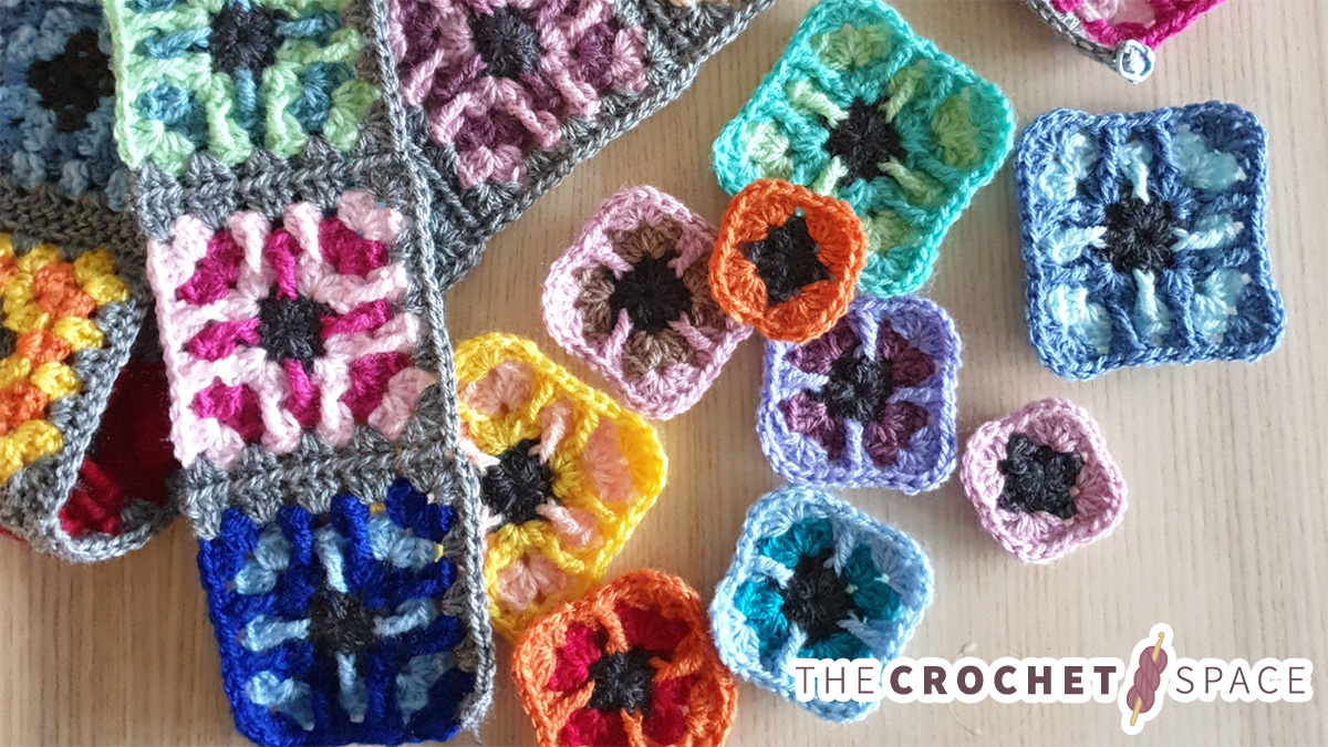 Butterfly Square Crochet Motif || The Crochet Space