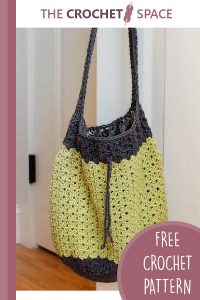casual summer crochet bag || editor