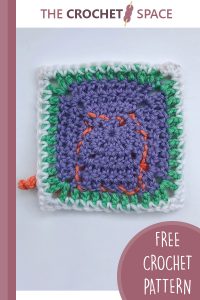 cats crochet granny square || editor