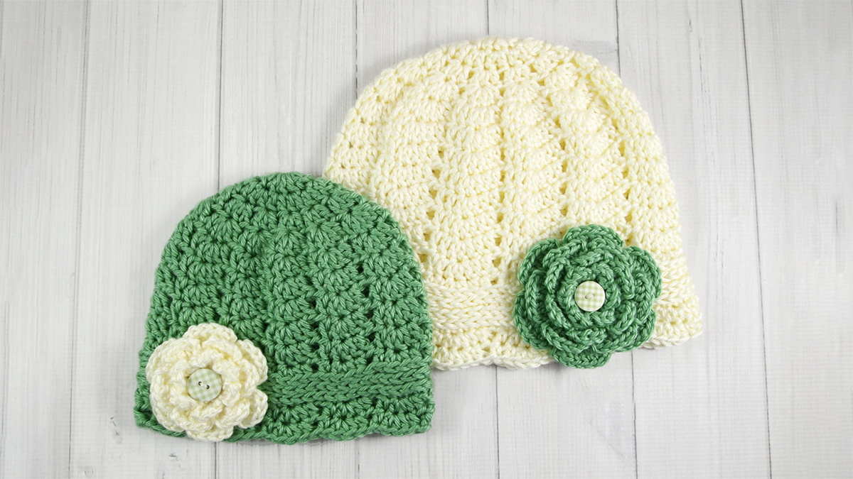 charmed crocheted cloche hats || editor