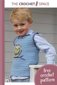 charming merlin crocheted vest || editor