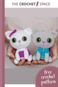 cheeky kitty crocheted toy || editor