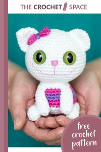 cheeky kitty crocheted toy || editor
