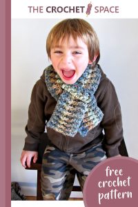 children´s scarf crochet pattern || editor