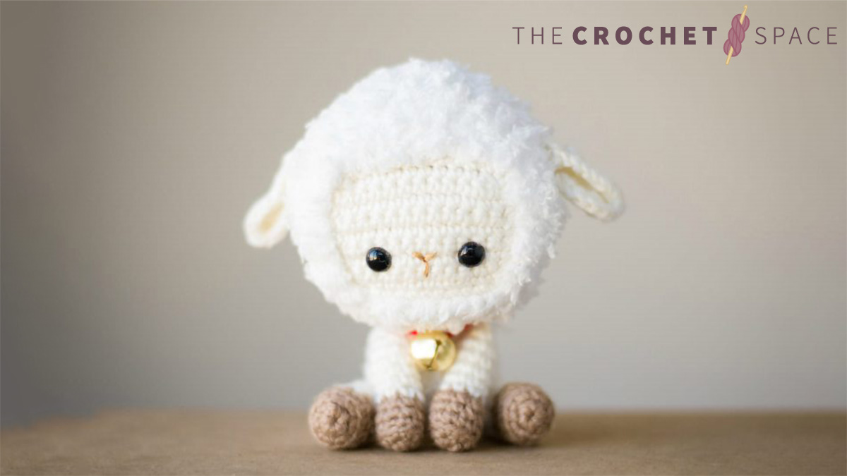 Chinese New Year Crocheted Sheep || thecrochetspace.com