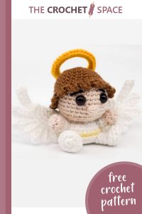 christmas crochet key-ring angel || editor