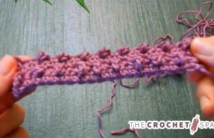Crafting The Crochet Berry Stitch || thecrochetspace.com