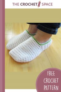 crochet adult slippers || editor