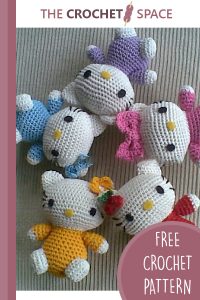 crochet amigurumi hello kitty || editor