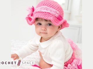Crochet Baby Diaper Cover & Hat