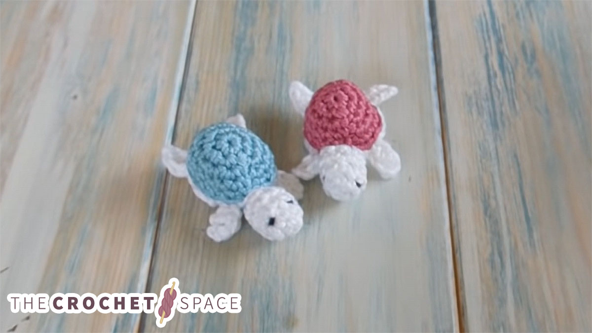 crochet baby turtles || editor