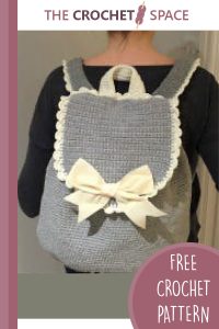 crochet backpack || editor