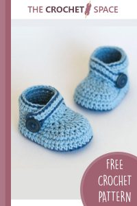 crochet blue whale baby booties || editor