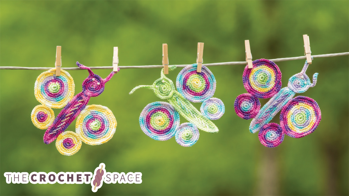 crochet butterfly pals || editor