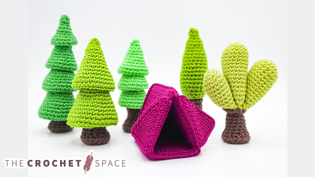 Crochet Camping Forrest Style || The Crochet Space