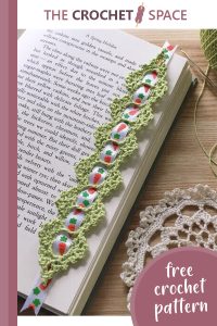 crochet celebration ribbon bookmark || editor